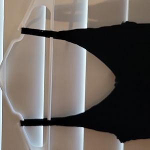 Harold's Black Velvet Evening Gown New With Tags, Sz 8